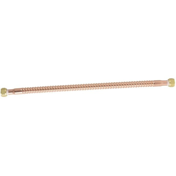 Home-Flex 3/4 In. Fip X 3/4 In. Fip X 18 In. Copper Water Heater Connector