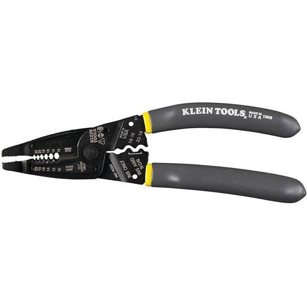 Klein Tools Klein-Kurve Long-Nose Wire Stripper Wire Cutter Crimping Tool