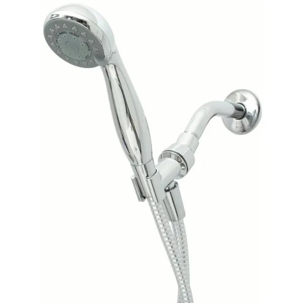 Seasons 3 In. Round 3-Function 1.5 GPM Handheld Showerhead With Handshower, Chrome