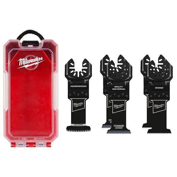 Milwaukee Multi-Tool Oscillating 5-Piece Blade Kit