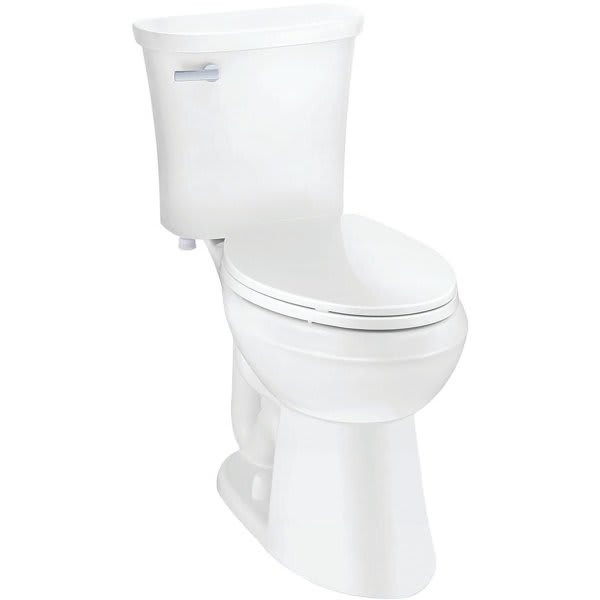 Premier 2-Piece All-In-one 1.28 GPF Single Flush Elongated Toilet, White 246099