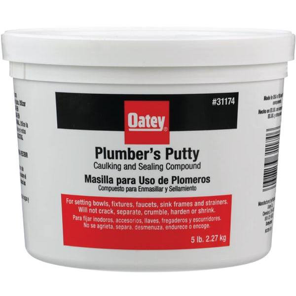 Oatey 5 Lbs Stainless Plumber's Putty