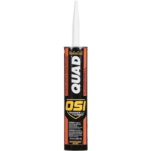 OSI Quad Advanced Formula 10 Fl Oz Sealant For Wndw, Door, And Siding