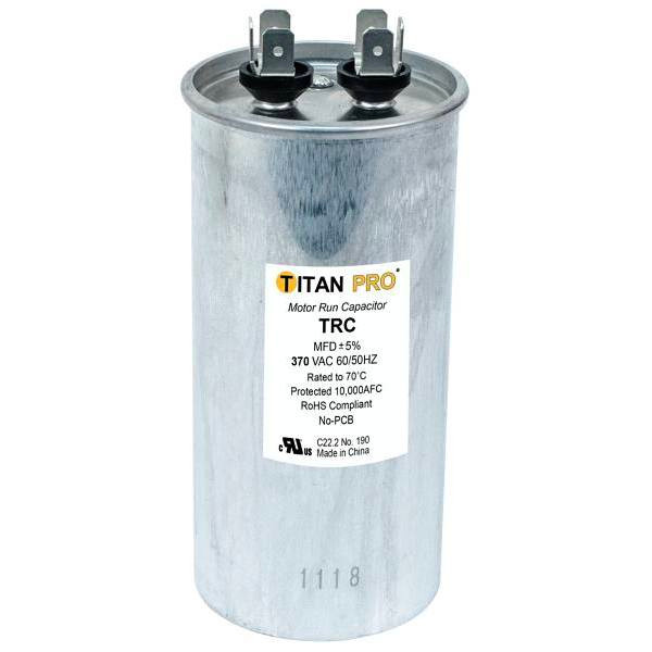 Packard Titan PRO Run Capacitor 45 MFD 440/370 Volt Round, Box Of 5