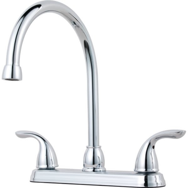 Pfister Pfirst Series Kitchen Faucet Chrome Two-Handle