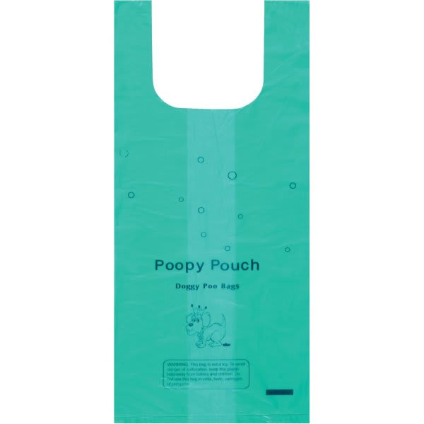 Poopy Pouch Tie Handle Pet Waste Bag, Case Of 6 116159