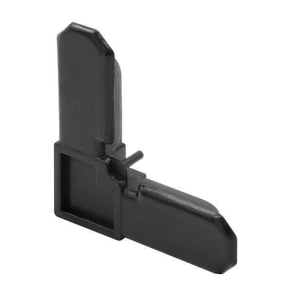 Prime-Line 3/4" X 7/16" Screen Frame Corners, Plastic, Matte Black, 4 Pack