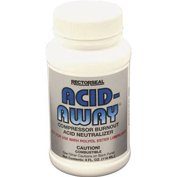 Rectorseal 4 Oz Acid Away Compressor Burnout Acid Neutralizer