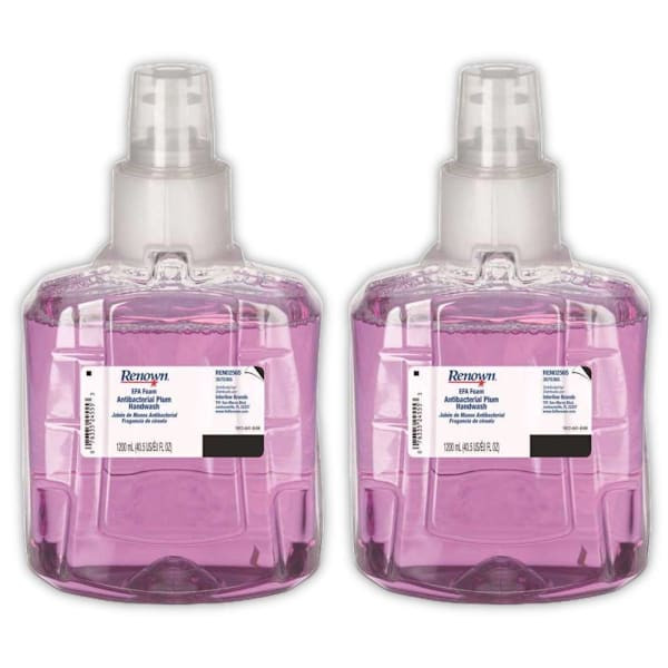 Renown Efa 1200 Ml Plum Scent Fom Hnd Soap Rfil,efa Dispensers, Case Of 2