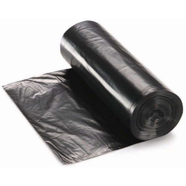 Renown Pcr Can Liner, 56 Gal., 1.7 Mil, Low-Density, Blk, 43" X 47", Case Of 100