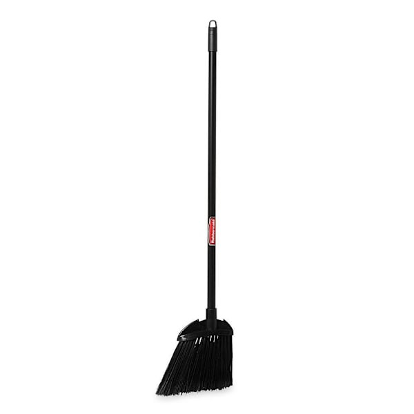Rubbermaid Commercial Executive Series 7.5 In. Lobby Broom, Vinyl Black, Black