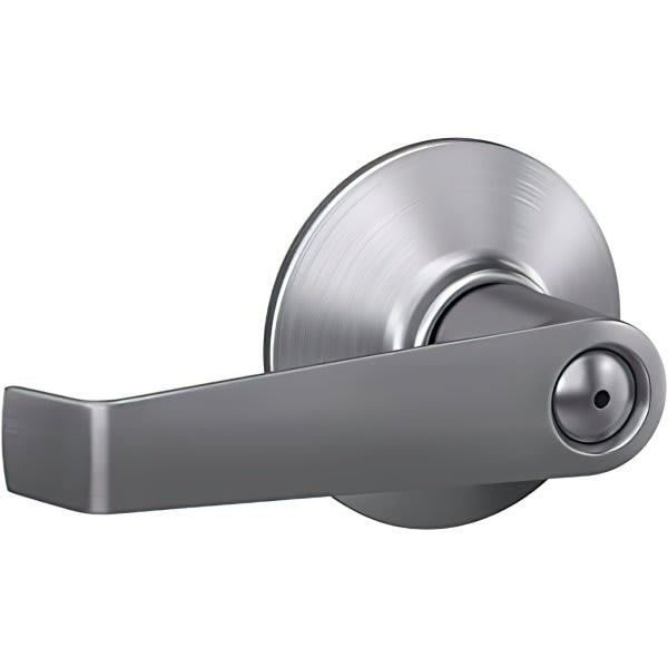Schlage Elan Privacy Lever, Satin Chrome