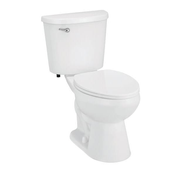 Seasons 2-Piece All-In-one 0.8 GPF Single Flush Elongated Toilet, White