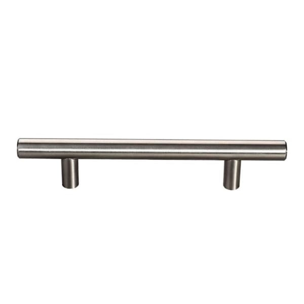 Seasons 3.75" Center-To-center 6" Length Tbar Brshd Nckl Drwr Pull Package Of 10
