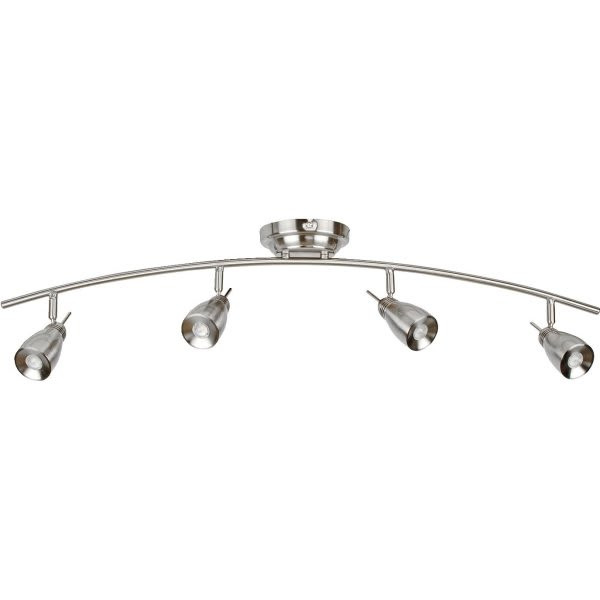 Seasons 36-5/8 In. Led Apollo Track Light Fixture, 3000k (Satin Nickel)