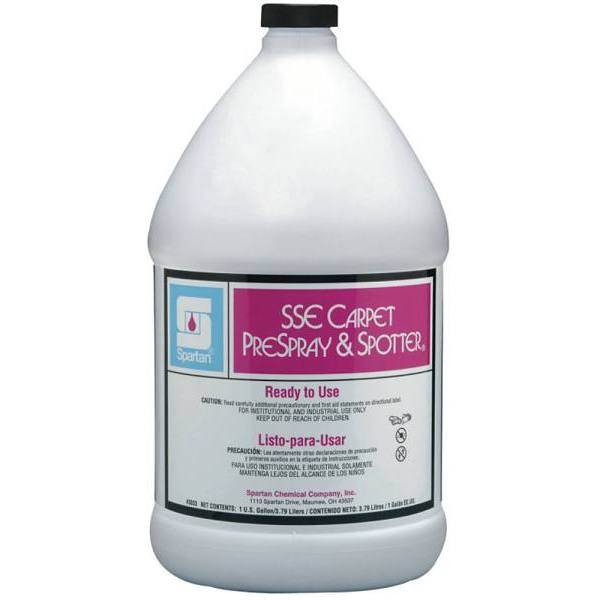 Spartan Sse, Carpet Prespray/spotter, Citrus Scent, 1 Qt, Case Of 4