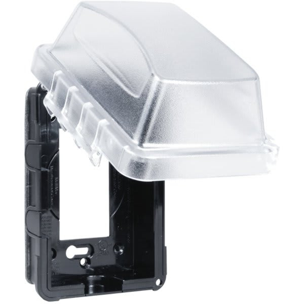 Taymac 1-Gang Clear Weatherproof In-Use Cover 241917