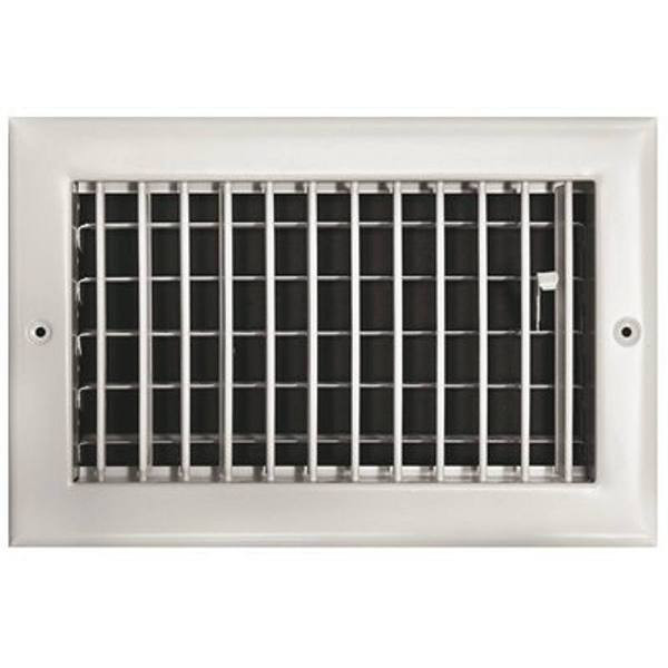Truaire 10 In X 6 In Adjustable 1 Way Wall/ceiling Register
