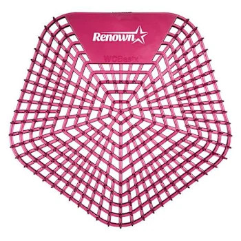 Renown Wcbasix 30-Day Anti-Splash Urinal Screen Spiced Apple, Case Of 10