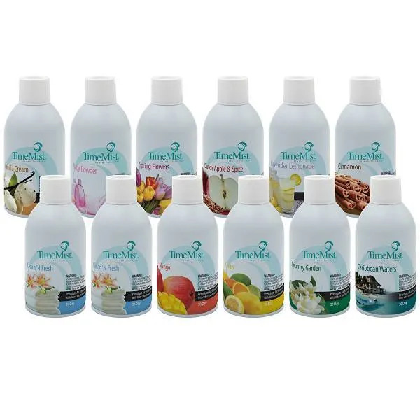 Timemist Assorted Scents Metered Refills (12-Carton)