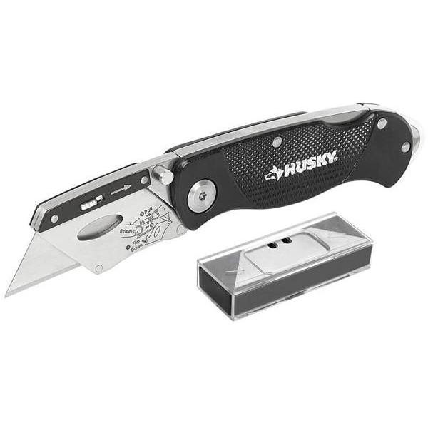 Husky Folding Lock-Back Utility Knife 299790