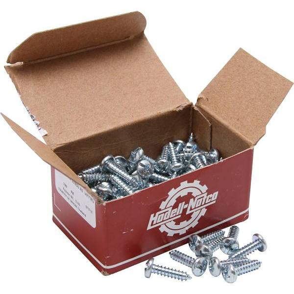 Lindstrom #12 X 1" Phillips/Slotted Pan Hd Sheet Metal Screws Package Of 100