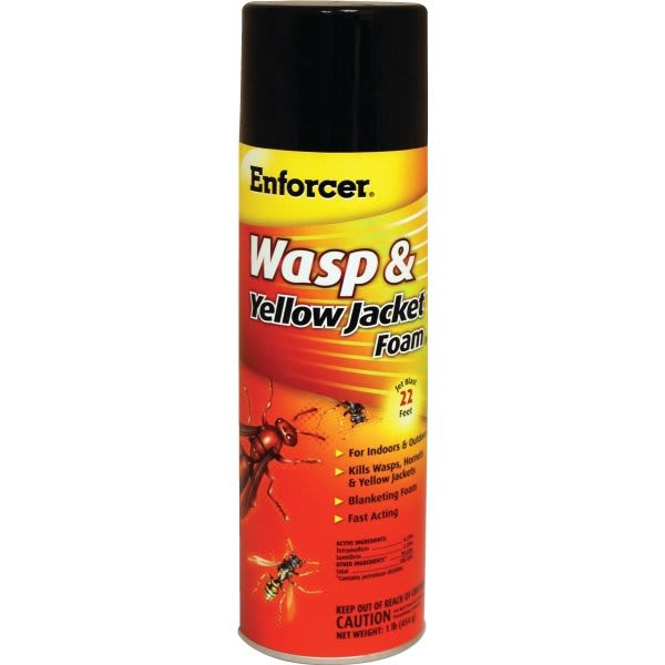 Enforcer 16 Oz. Wasp And Yellow Jacket Foam