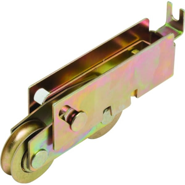 Sliding Glass Door Roller 1-1/8" Dia Tandem Steel Ball Bearing Wheel Pack Of 2