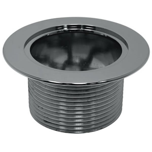 Drain Insert 10-24 Coarse Thread Chrome-Plated Metal