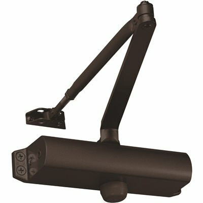 Yale Ydc200 Series Economy Door Closer Adjustable Spring Satin Chrome