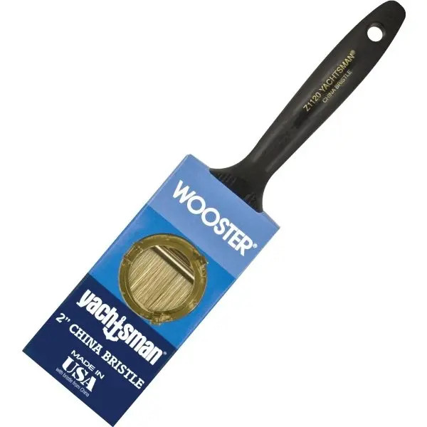 Wooster Z1120 2" Yachtsman White China Bristle Flat Paint Brush