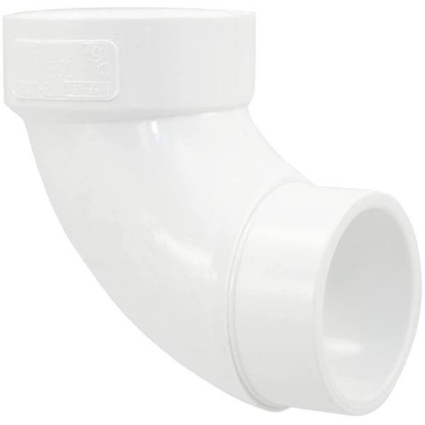 Nibco 1-1/2 In Pvc Dwv 90-Degree Spigot X Hub Street Elbow