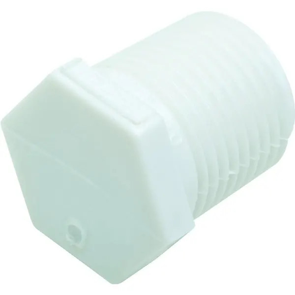 Nibco PVC Mipt Plug Schedule 40 - 3/4"