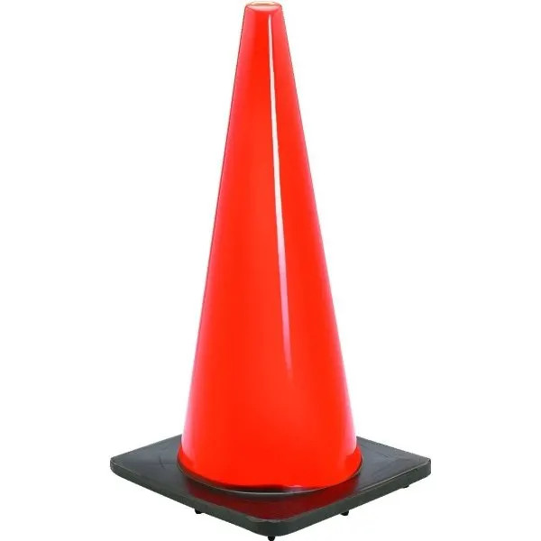 Sas Safety 28" Bright Orange Pvc Traffic Cone