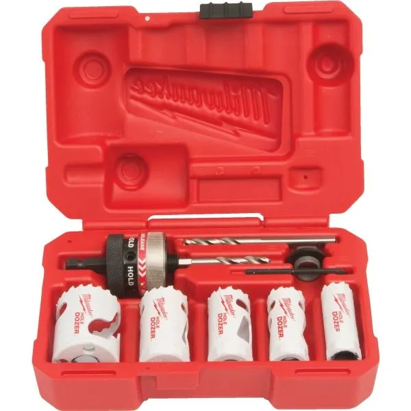 Milwaukee Hole Dozer 9-Piece Bi-Metal Hole Saw Set 3/4" To 1-1/2"