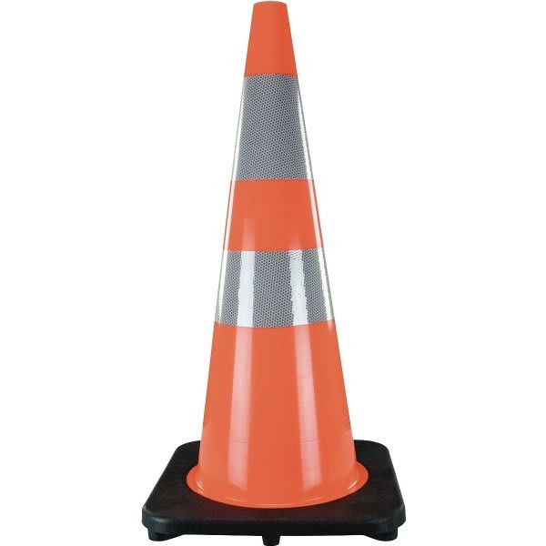 Fluorescent Orange Reflective Safety Traffic Cone