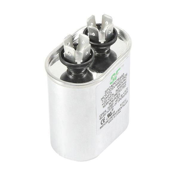 Trane 7.5 Mfd 370/440 Volt Oval Run Capacitor