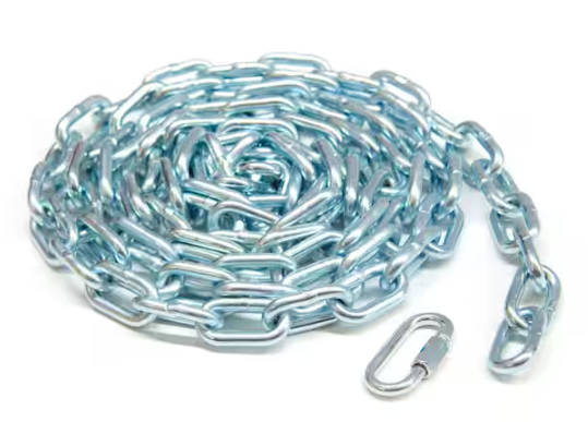3/16 in. x 15 ft. Grade 30 Proof Coil Chain Zinc Plated Grab-N-Go