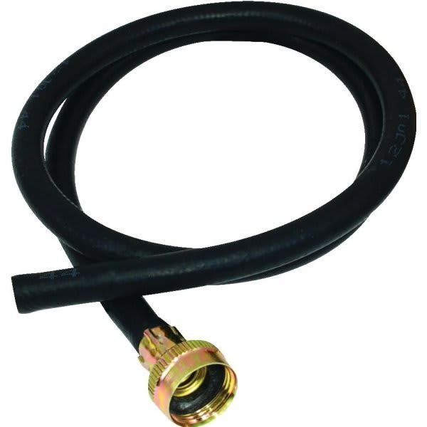 Eastman 3/4-In Fht X 12-Ft Black Utility Hose