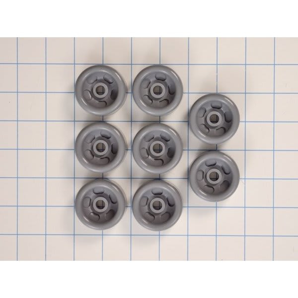 General Electric Dishwasher Dishrack Rollers And Axles Kit, Part #wd35x21041