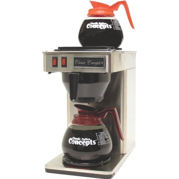 Lodging Star Commercial Coffee Brewer, 1610-Watt, Black Brew Chamber