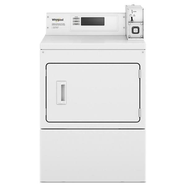 Whirlpool Commercial 7.4 cu. ft. Gas Dryer, Coin Drop Box