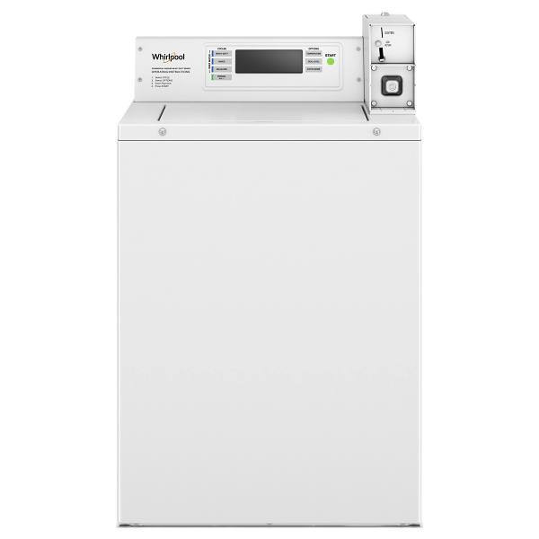 Whirlpool Commercial 3.3 cu. ft. Top Load Washing Macine, Coin Drop Box, ADA