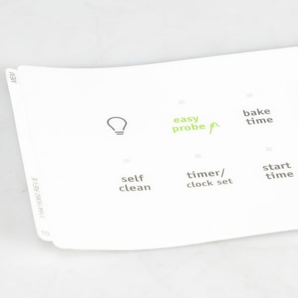 Frigidaire Replacement Control Overlay For Range, Part#316419360