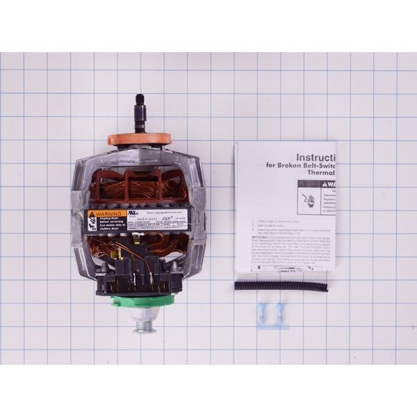 Whirlpool Replacement Motor Drive For Dryer, Part # W10841144