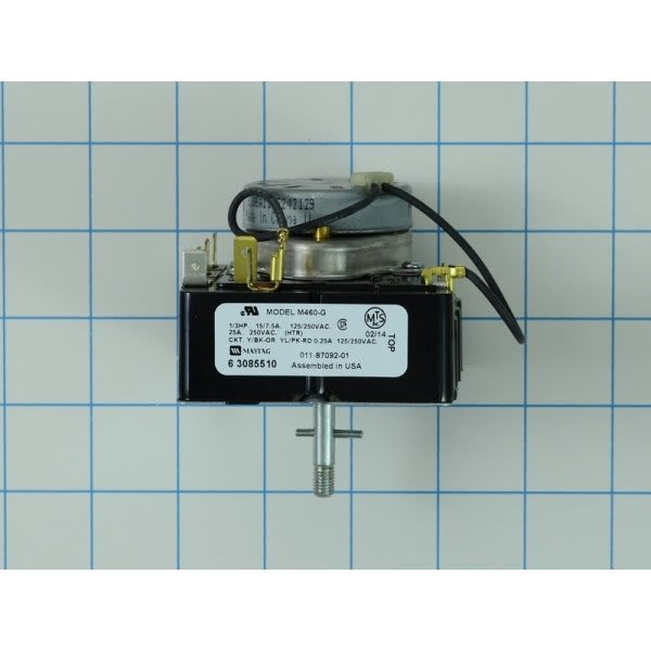 Whirlpool Replacement Timer For Dryer, Part # Wp33001034