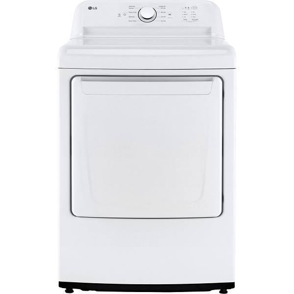 LG 7.3 Cubic Feet Ultra Large High Efficiency Electric Dryer DLE6100W