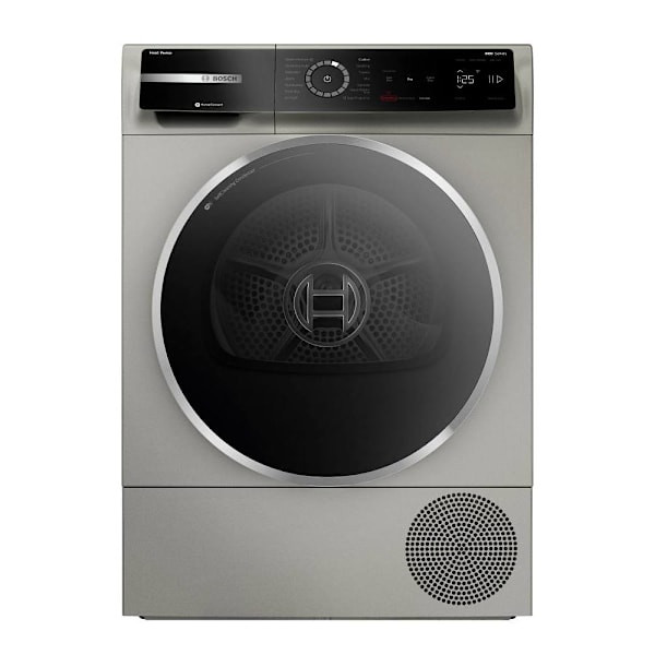 Bosch 800 Series 4 Cf Ventless Compact Frontload Stackable Electric Dryer Pearl Steel