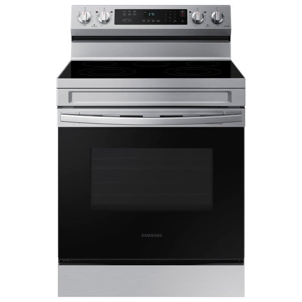 Samsung 6.3 Cf Electric Freestanding With 5 Element Cooktop And Self Clean NE63A6311SS/AA