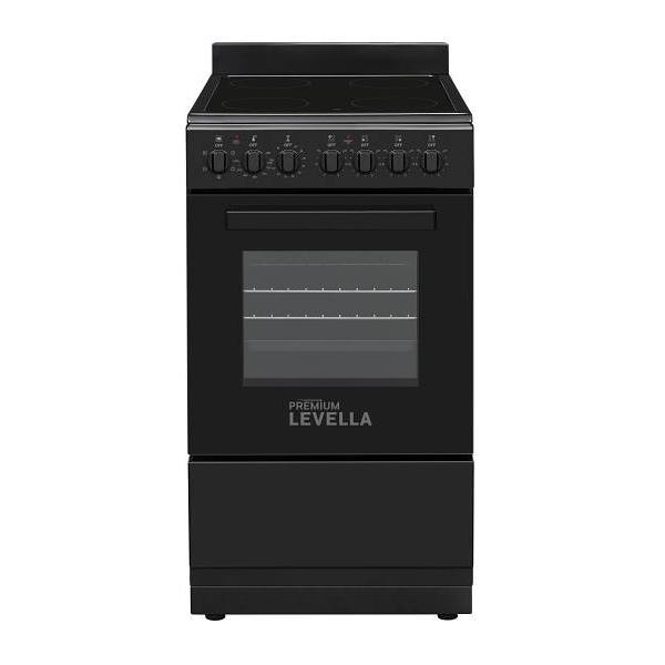 Premium Levella Prev2007vb Vitroceramic Cooktop Electric Range With 4 Burners
